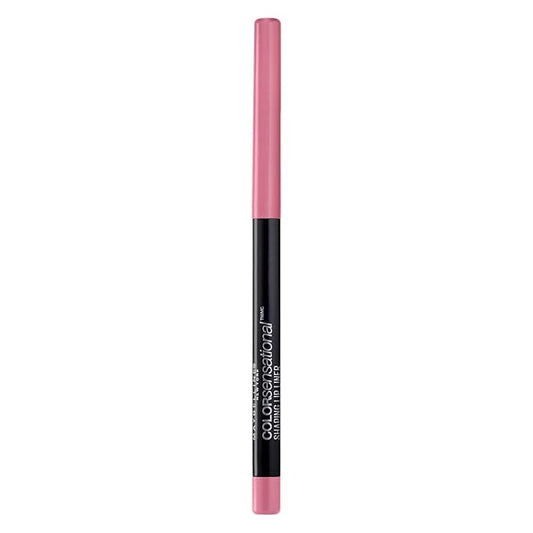 Maybelline Color Sensational Shaping Lip Liner with Self-Sharpening Tip, Palest Pink, Pale Pink, 1 Count