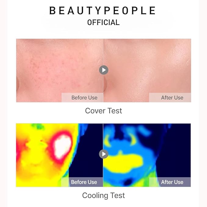 BEAUTYPEOPLE Full Cover Cushion Natural Long Lasting Make Up Liquid Foundation_#21 Cover Sand_Ver2