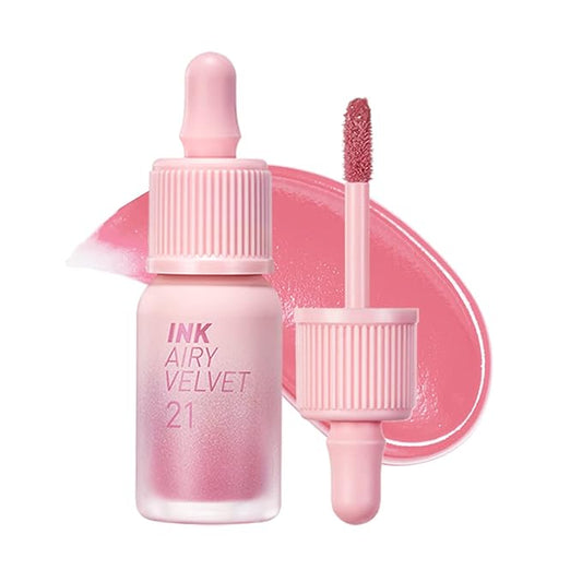 Peripera Ink Airy Velvet Lip Tint, Liquid Lip (021 FLUFFY PEACH)