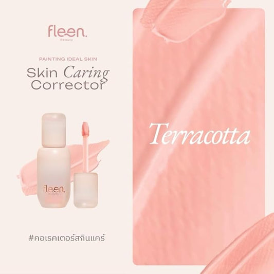 Generic Color Correcting Base - Terracotta Shade, Lightweight Blendable Formula for Uneven Skin 1Pcs.