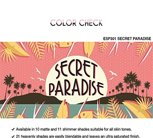 J.CAT BEAUTY Take Me Away 21 Eyeshadow Palette - Secret Paradise