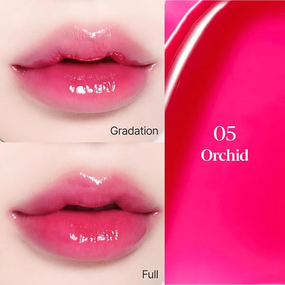 Espoir Couture Lip Tint Glaze #5 Orchid 0.19oz | Volumizes & High-Shine Lip Plumper | Long-Lasting Vibrant Color | Thickening radiance Lip Stain | Tinted Lip Moisturizer | Korean Lip Makeup