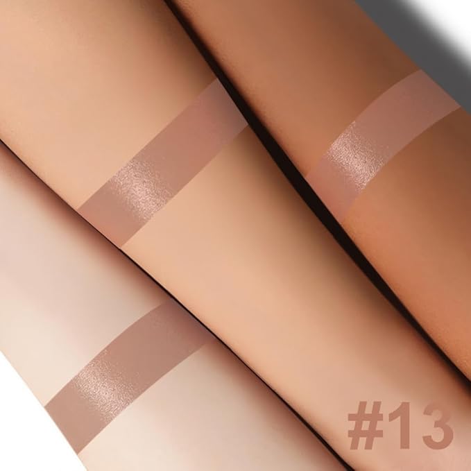 Cream Bronzer Stick, Multi-use Contour Stick for Face Shaping, Matte Finish Beauty Wand for Sculpt the Face, Easy to Apply, Longwear, Waterproof, Buildable and Blendable Color (#13, 1PC)