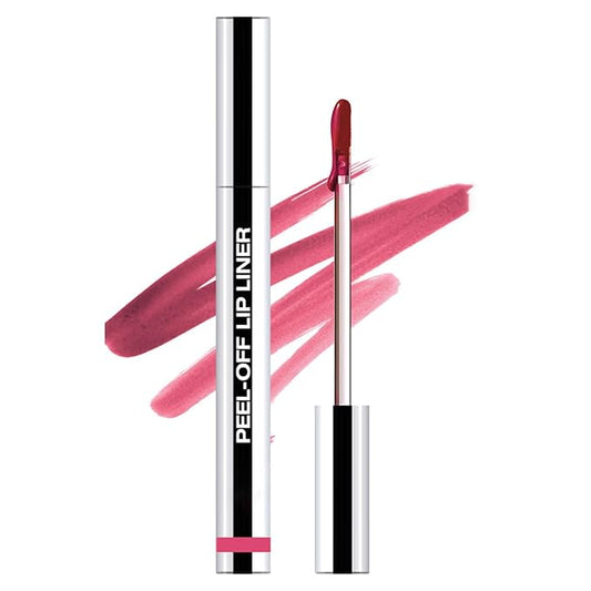 EMRYNE Matte Liquid Lip Gloss Stain - Emryne Lip Stain Peel Off, Red Lip Stain, Moisturizing Long Lasting & Waterproof Transfer-Proof Lip Liner (#00, 1 Ounce (Pack of 1))