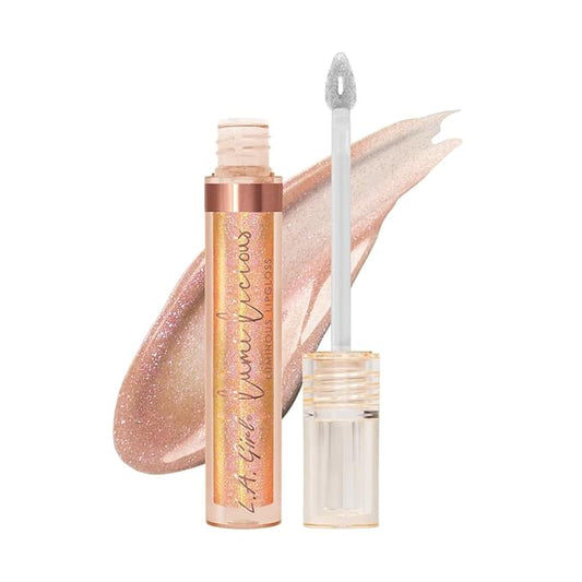 L.A. Girl Lumilicious Luminous Lipgloss, Champagne GLG937