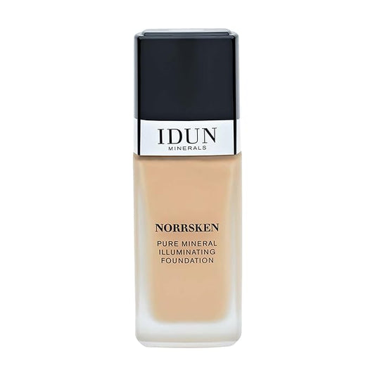 Liquid Norrsken Foundation - Silky Smooth Coverage - Luminous, Dewy Finish for Dry and Dull Skin - Water Resistant and Vegan Makeup - 209 Svea - Warm Medium - 1.01 oz