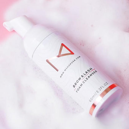 M - Permanent Makeup Brow & Lash Foam Cleanser For Eyelash Extensions, Microblading, Powder Brows, Eyebrows, Nano Brows, Permanent Make Up 60ML