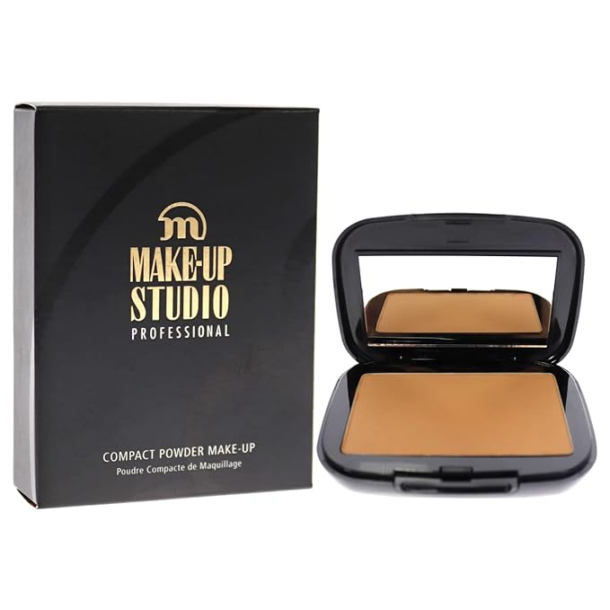 Compact Powder Foundation 3-In-1-3 Medium to dark for Women - 0.35 oz Foundation