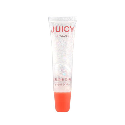 Juicy Lip Gloss, Lipgloss for Women and Girls, Lip Plumper, Lip Makeup Hydrating, Tinted Lip Balm, Colorful Lipgloss Moisturizing and Vibrant #nude