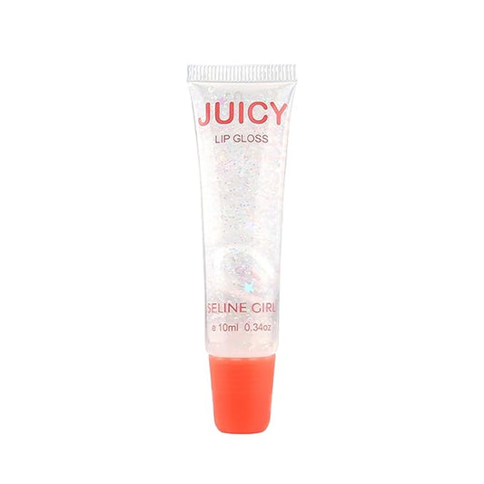 Juicy Lip Gloss, Lipgloss for Women and Girls, Lip Plumper, Lip Makeup Hydrating, Tinted Lip Balm, Colorful Lipgloss Moisturizing and Vibrant #nude