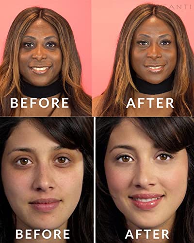 VASANTI Oil-Free Foundation & Concealer in 1 - Liquid Cover-Up (V8) - Full Matte Coverage Long Lasting Paraben-Free Vegan Friendly Makeup