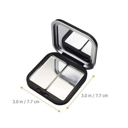 4pcs Empty Lipstick Palette DIY Lipstick Lip Balm Blusher Containers Refillable Makeup Eyeshadow Storage Case Box with Mirror
