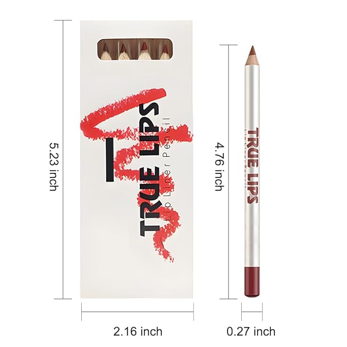 12 Pcs Natural Nude Brown Beige Colors Lip Liner Lipstick Pencils Set for Daily Makeup,Easy to Apply & Remove,Waterproof (set13)