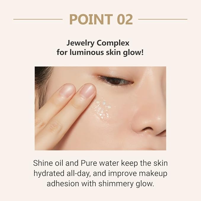 ETUDE Glow On Base Hydra 30ml (21AD) | All-in-One Makeup Hydration Glowing Base with a Long-Lasting Effect and Dewy Finish | Korean Makeup