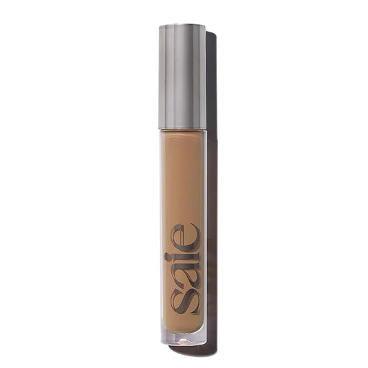 Saie Hydrabeam Under Eye Brightener - Sheer + Hydrating Eye Brightener with Cucumber Extract - Instantly Illuminates Skin for a Radiant Finish - Shade 5.5 (0.2 oz)
