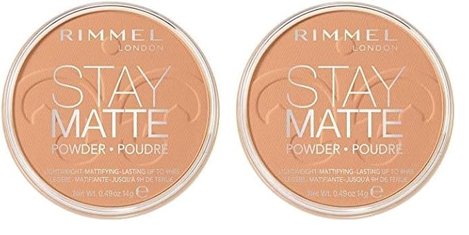 Stay Matte Pressed Powder in 021 Nude, Pack of 2