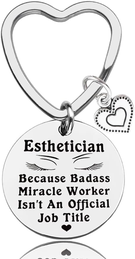Beautician Esthetician Birthday Gifts for Makeup Artist Gifts for Women Aesthetician Thank You Gifts for Makeup Artist Makeup Keychains Gifts for Cosmetologist Best Friend Makeup Lover Gift Ideas