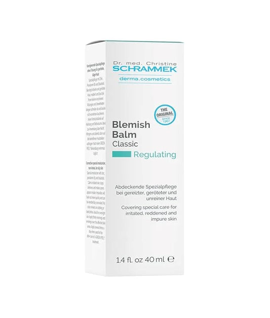 Schrammek Blemish Balm Classic (1.4 fl oz) - Covering Special Care for Irritated, Reddened & Impure Skin - The Original since 1967 - BB Cream - Tinted Face Moisturizer - Facial Skin Care - Dr