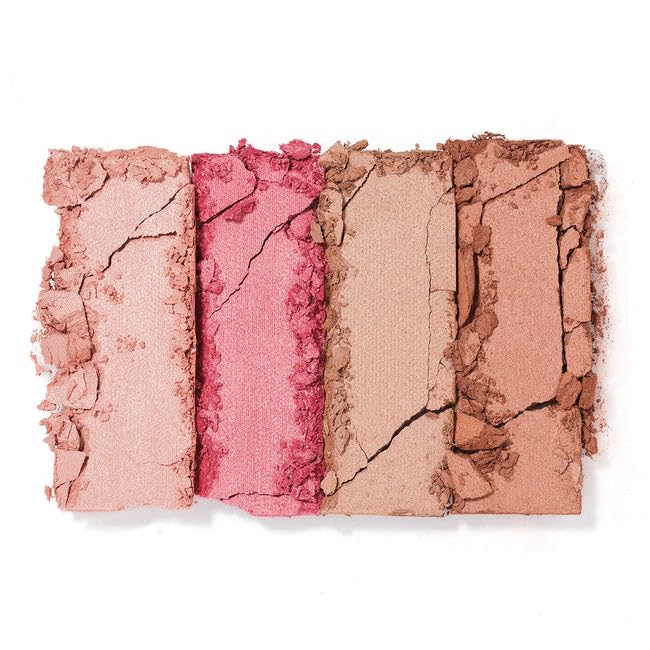 Wander Beauty Riviera Blush and Bronzer Palette, 4 Shades of Blush & Bronzer