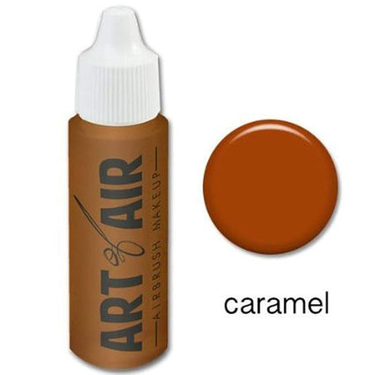 Airbrush Makeup - Foundation 1/2oz Bottle Choose Color (Caramel)