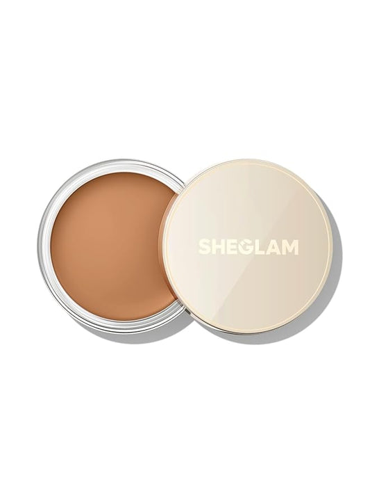 SHEGLAM Silk Haze Cream Bronzer Blendable Cream Makeup with a Lightweight Formula - Customizable Face Makeup for a Natural, Sun-Kissed Glow Long Lasting-Toffee