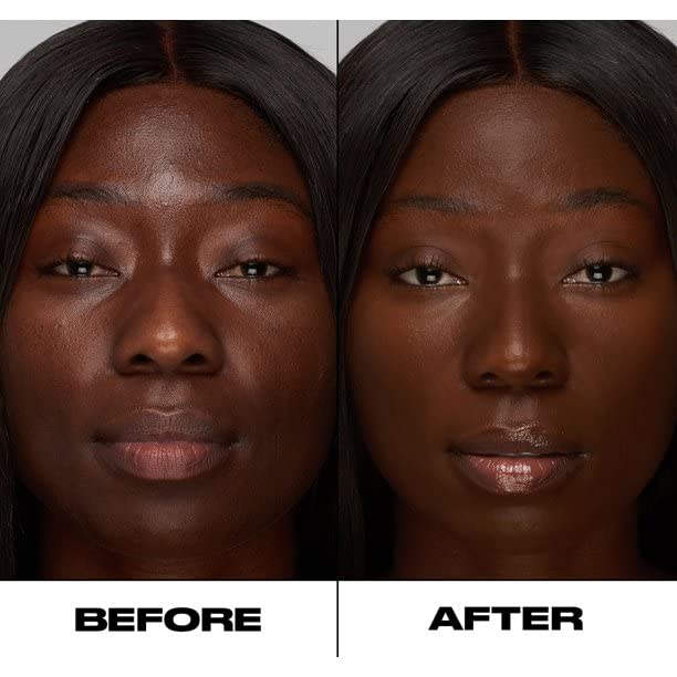 Uoma Beauty By Sharon C, Flawless IRL Skin Perfecting Foundation (Black Pearl T2), 1 Ounce (Pack of 1)