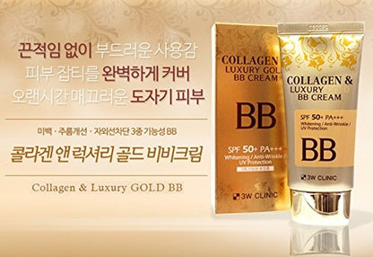 3W CLINIC Collagen & Luxury Gold BB Cream 50ml / 1.69oz (SPF50+ PA+++)
