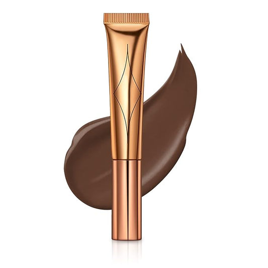 Liquid Blush Beauty Wand, Liquid Face Concealer Contouring Stick Matte Liquid Highlight Blush with Cushion Applicator Attached Easy to Blend Long Lasting Smooth Super Silky Cream Blush Stick (01#)