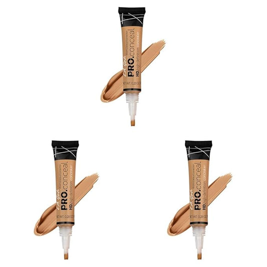 L.A. Girl HD Pro.Conceal, Tawny GC959 (Pack of 3)
