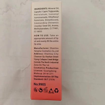 Lip Tint Stain, Lip Glosses, Moisturizing Lip Stain, Lip Tint, Skin Tint, Lip-Plumping, Non-sticky, Long Lasting Lip Makeup (Cherry)