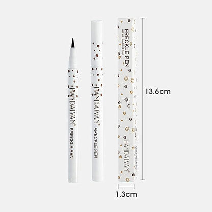 Freckle Pen 4 Colors, Natural Lifelike Freckle Makeup Pen Magic Freckle Color,Waterproof Longlasting Soft Dot Sopt Pen,for Natural Effortless Sunkissed Makeup