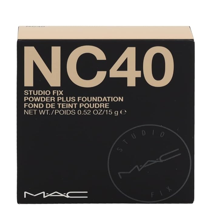 MAC Studio Fix Powder Plus Foundation - NC40 Foundation Women 0.52 oz