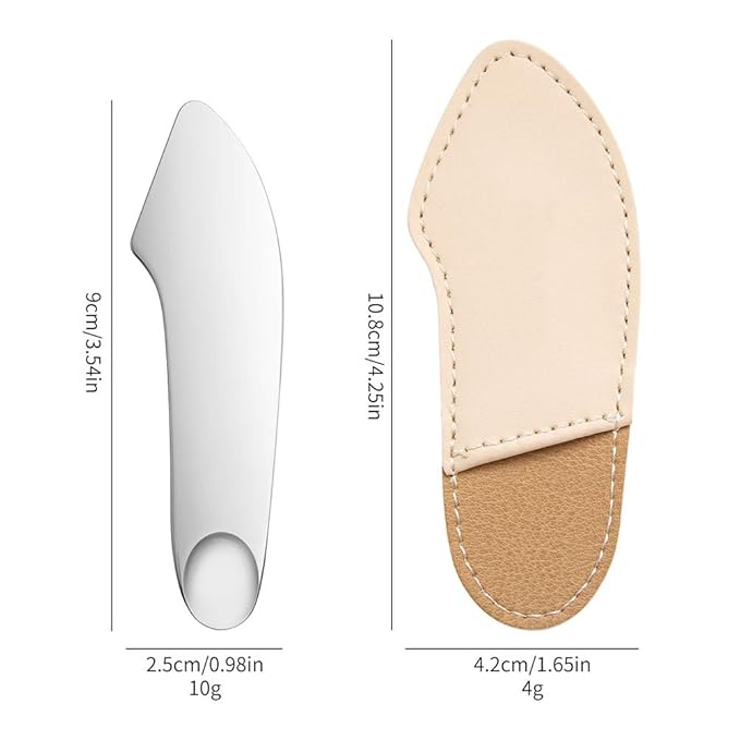 FRCOLOR Makeup Spatula Korean Make Up Tool Cosmetic Spatula Stainless Steel Foundation Spatula Toning Stick Foundation Scraper Makeup Tool Handheld Foundation Shovel Set