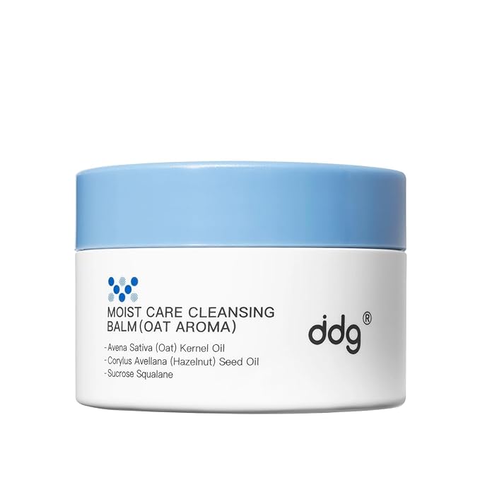 ddg Cleansing Balm-Makeup Remover Balm for Sensitive Skin,Vegan|All Natural Plant Oils|Nourish & Hydrate,Facial Cleanser for Heavy Makeup Removal(50ml/1.69fl.oz)