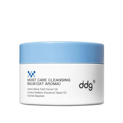 ddg Cleansing Balm-Makeup Remover Balm for Sensitive Skin,Vegan|All Natural Plant Oils|Nourish & Hydrate,Facial Cleanser for Heavy Makeup Removal(50ml/1.69fl.oz)