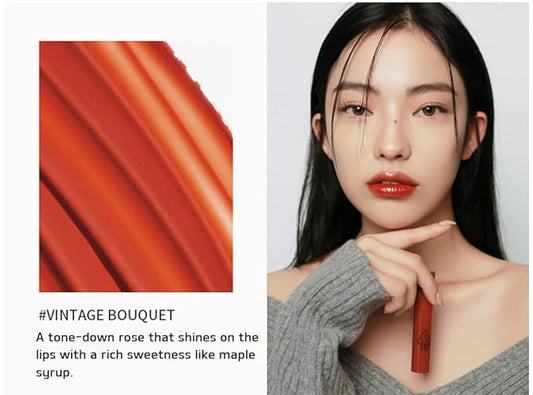 3CE Glaze Lip Tint(5g) (#VINTAGE BOUQUET)