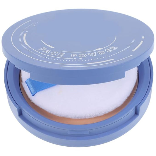 NOLITOY Matte Pressed Powder Compact for Makeup, Oil Control Face, Finish, Lightweight, Waterproof Setting Powder