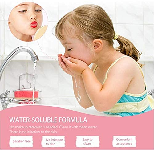 Expressions 8pc Lip Gloss Set - Flavored Lip Gloss Tubes, Non-Toxic & Kid-Friendly, Fruit Flavors, Valentine's Day Gifts for Kids