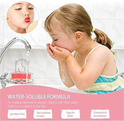 Expressions 8pc Lip Gloss Set - Flavored Lip Gloss Tubes, Non-Toxic & Kid-Friendly, Fruit Flavors, Valentine's Day Gifts for Kids