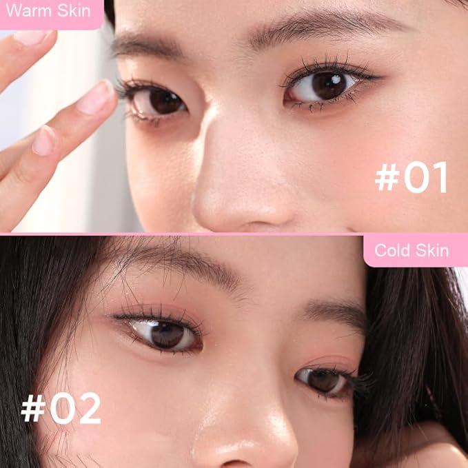 1 PC Juduo Portable Travel Use Multi Purpose Makeup Palette, Mini Size Blusher Highlighter Eyebrow Eyeshadow Palette With Mascara & Brush, All in One Travel Palette (02#)