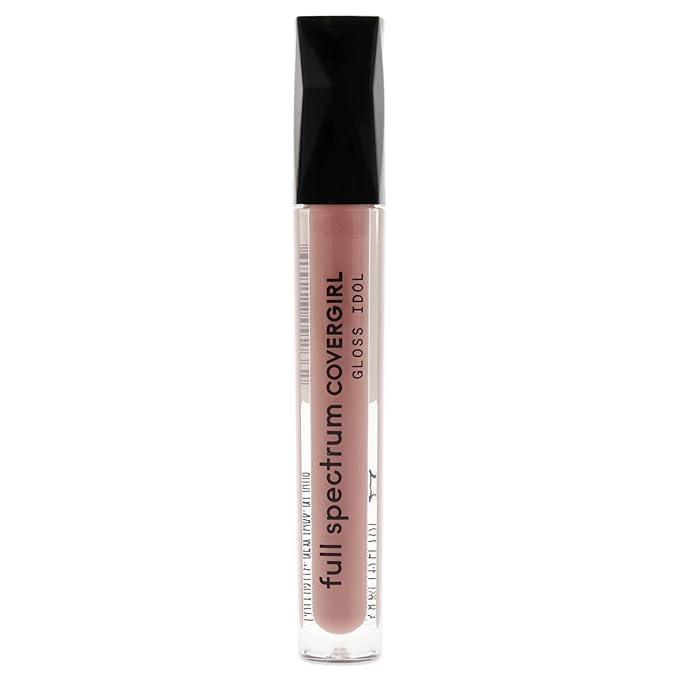 COVERGIRL Gloss Idol, Moisturizing Lip Gloss, Blessed, 0.12 Ounce