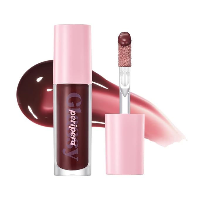 Peripera Ink Glasting Lip Gloss, Non-Sticky, Gloss Shine, 4XL Wand for Easy Application, Korean Lip Gloss, Fuller Looking Lips, Buttery Soft, Long Lasting Lip (006 MADE IT)