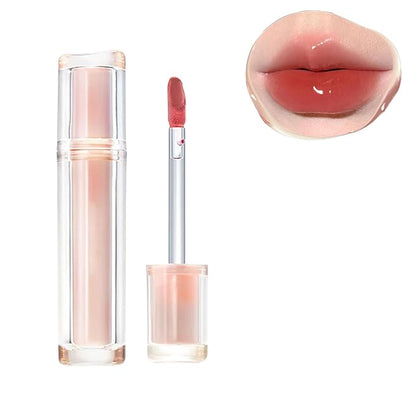 Ice Iron Tinted Lip Tint - Jelly Hydrating Moisturizing Nonstick Tinted Gloss Lip Oil (#N05 Fig)