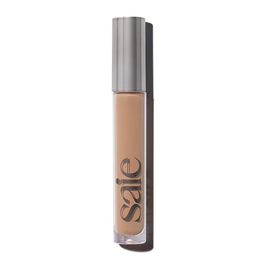 Saie Hydrabeam Under Eye Brightener - Sheer + Hydrating Eye Brightener with Cucumber Extract - Instantly Illuminates Skin for a Radiant Finish - Shade 5 (0.2 oz)
