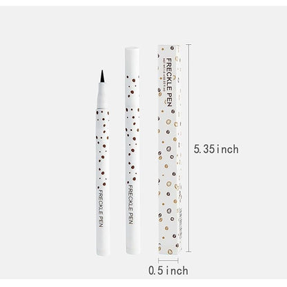 Natural Coffee Freckle Pen - Natural Waterproof Makeup Tool for Face & Body, Long Lasting Cosmetic Marker with Precision Tip, Vegan & Cruelty Free, Daily Use & Special Occasion