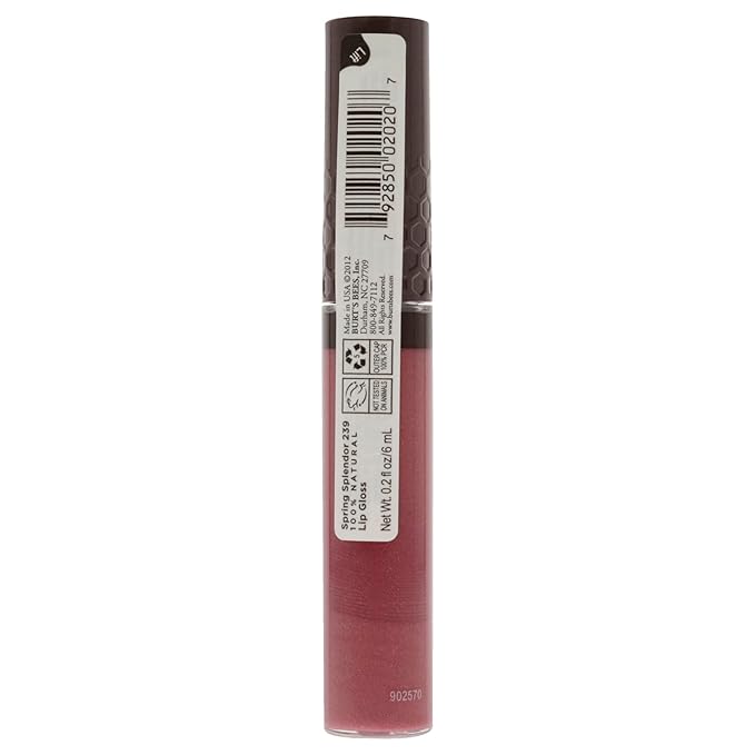 Burt's Bees 100% Natural Moisturizing Lip Gloss, Spring Splendor - 1 Tube (Pack of 2)