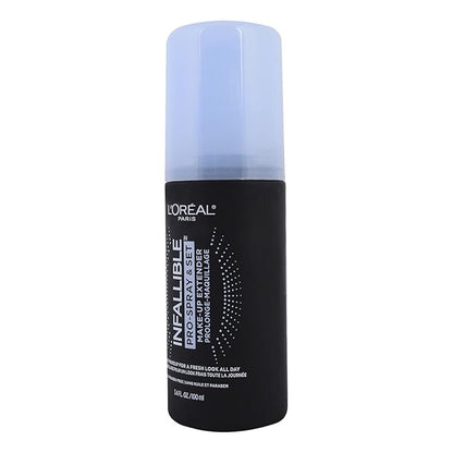 L’Oréal Paris Makeup Infallible Pro-Spray and Set Makeup Extender Setting Spray, 3.4 Ounce (Pack of 2)