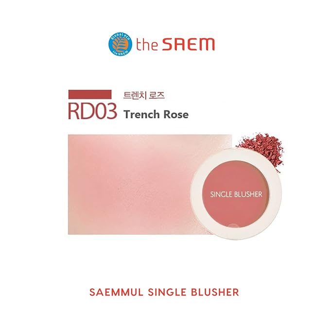 [The SAEM] Saemmul Single Blusher 5g Trench Rose
