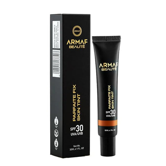Armaf Beauté Parfaite Fix - Skin Tint | Tinted Moisturizer with Spf 30 For Sun Protection | Semi Matte Finish | Honey, 30 ml/1 fl.oz