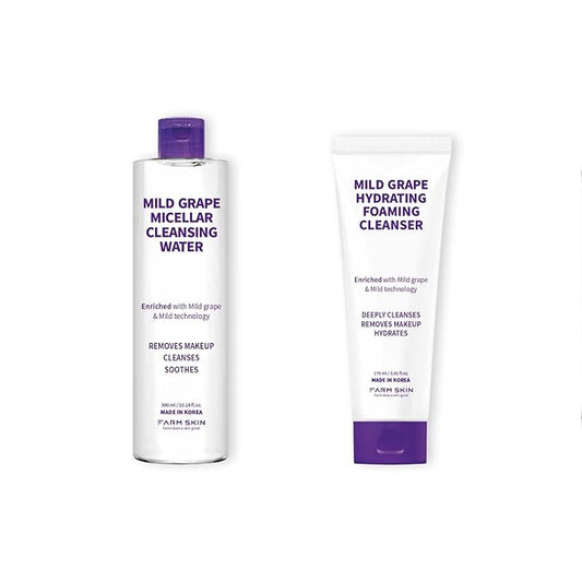 FARMSKIN Freshfood For Skin Mild Greape Cleansing for Face